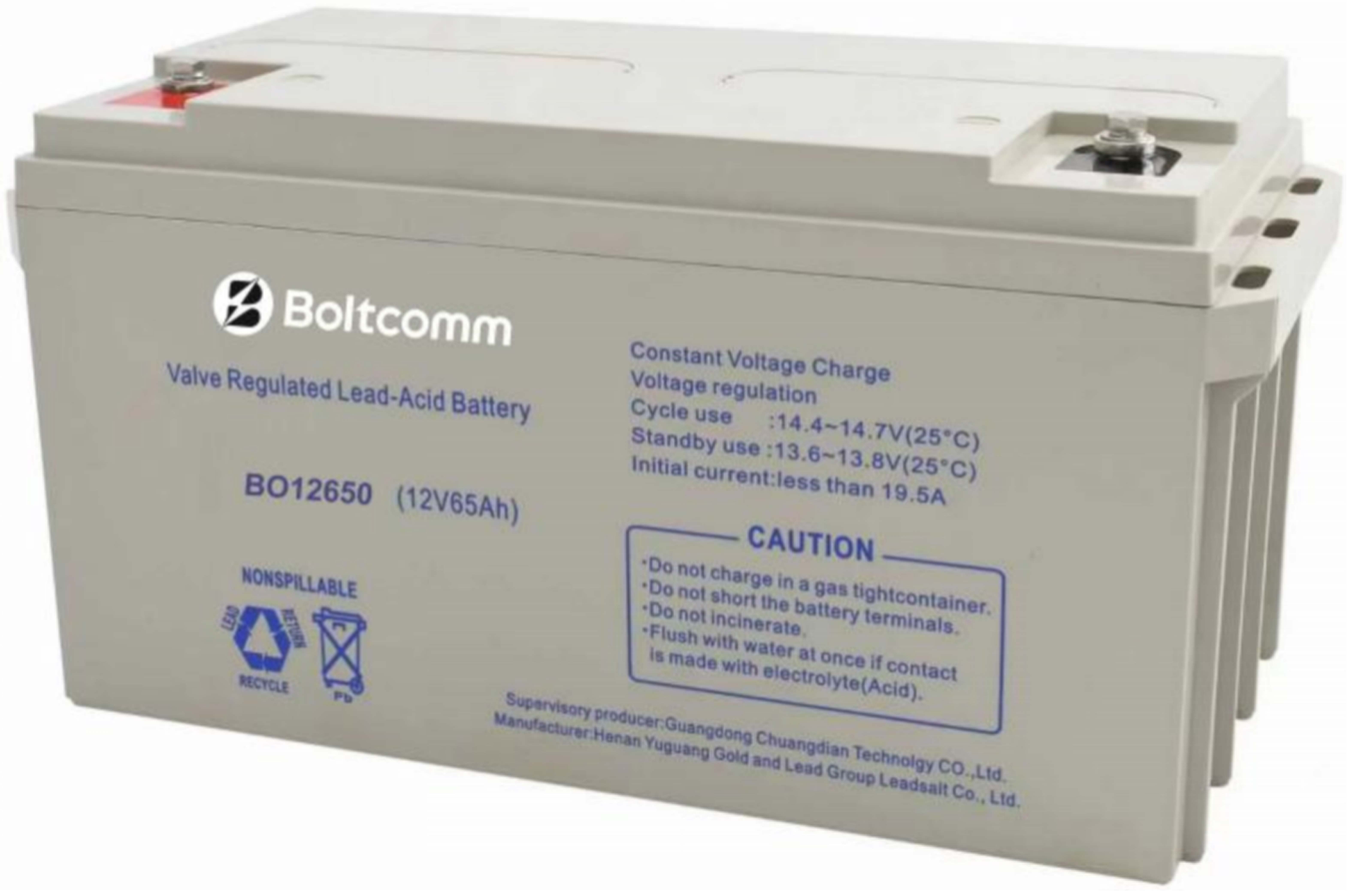 Клапанмен реттелетін тығыздалған қорғасын-қышқылды аккумулятор