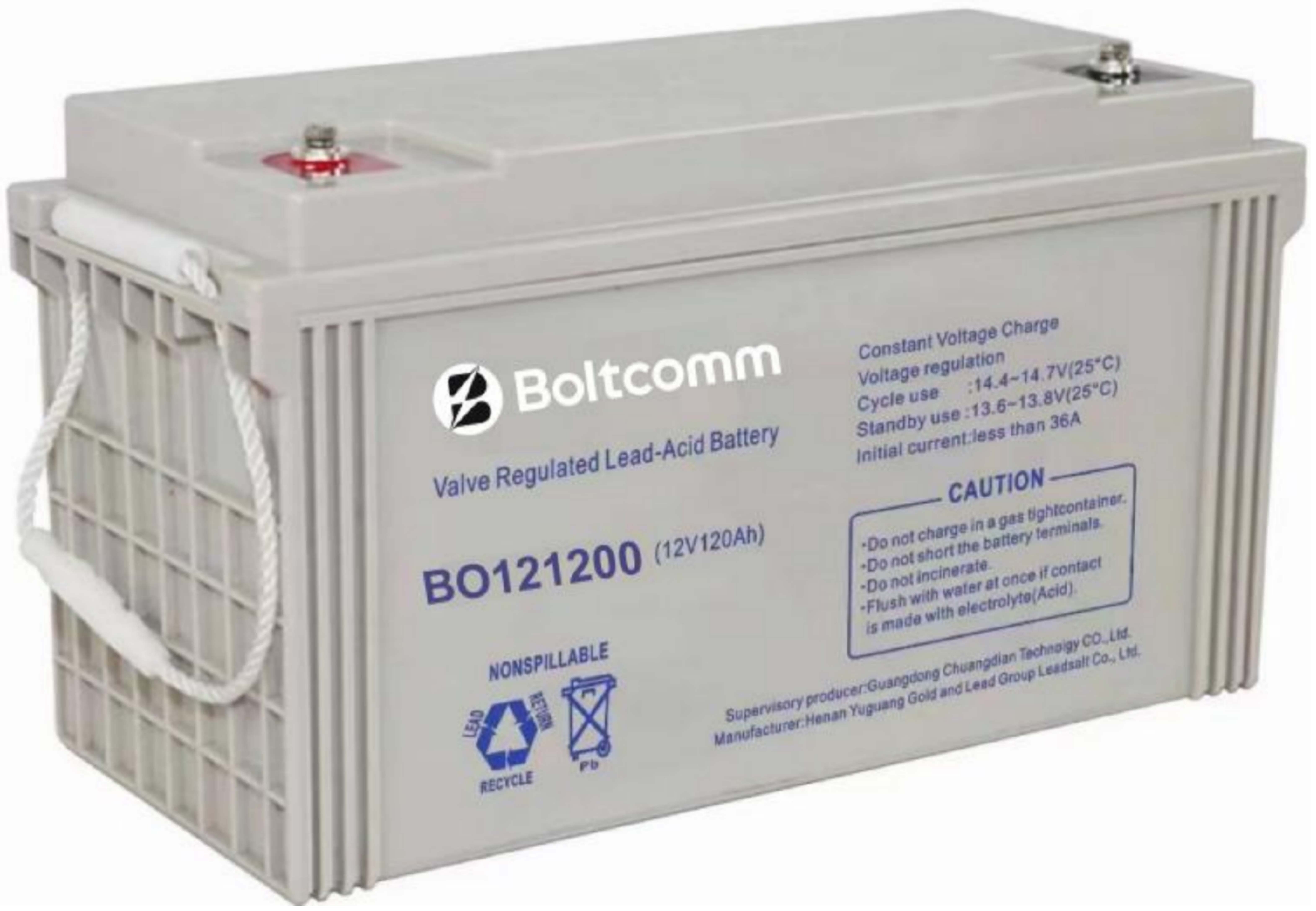 Клапанмен реттелетін тығыздалған гель батареялары